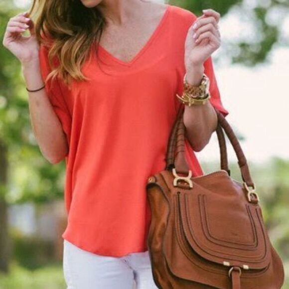 ✨ Lush Luxe Crepe Dolman Blouse ✨ - Picture 3 of 7
